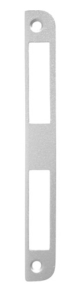 Winkelschließblech für Zimmertür links rechts silber 20x20x170mm