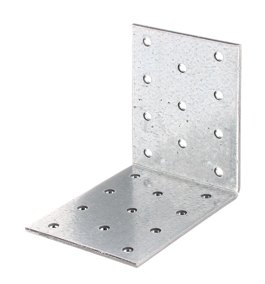 Lochplattenwinkel Alberts sendzimirverzinkt 80x80x60mm