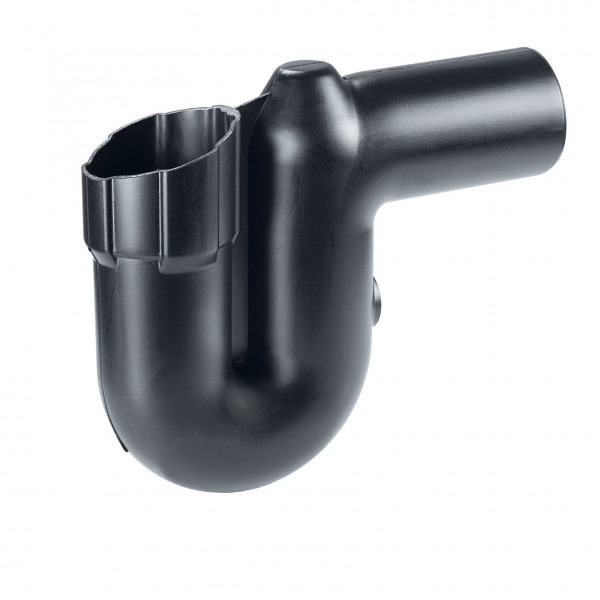 Überlaufsiphon DN 100 schwarz GRAF 330108