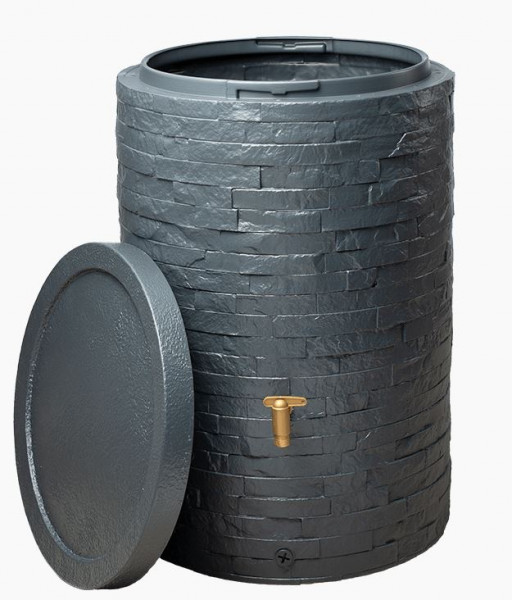ARONDO Regenspeicher 400L graphitegrey inkl. Deckel