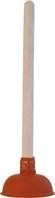 Abflussreiniger Pumpfix Gummi mit Stiel 140mm
