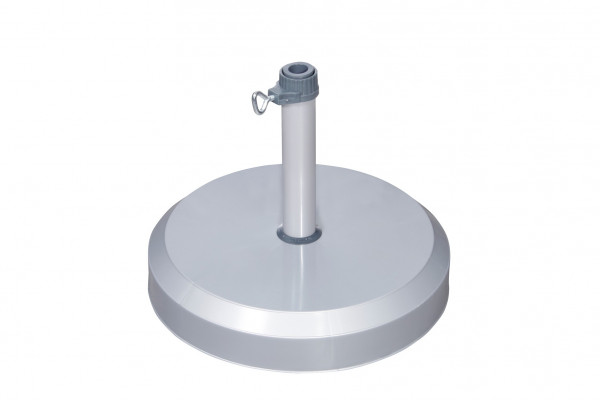 Doppler Sonnenschirmständer Betonsockel 25kg silber Rohr-Ø 26-37mm
