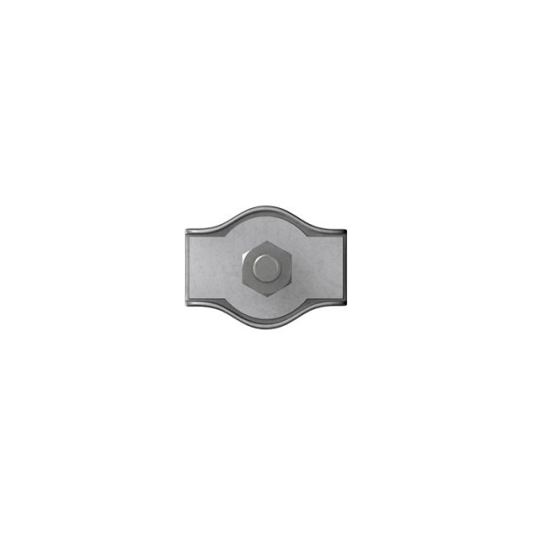 Simplex-Seilklemme für Seil 4 mm, verzinkt, SB-Box mit 2 Stück