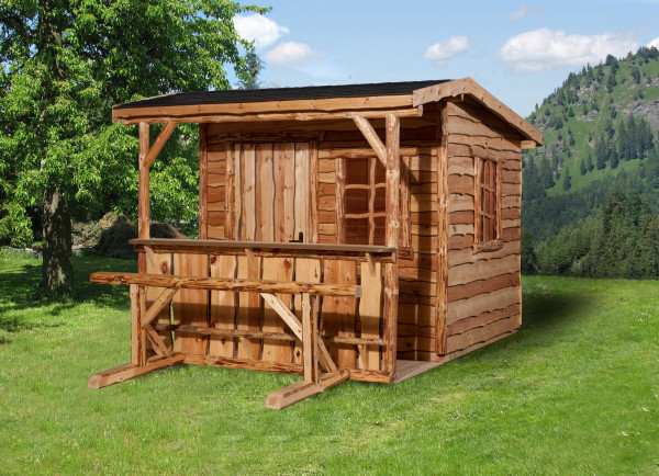 weka Gartenhaus 820 A Gr.2, natur, VD/T 100 cm, ET