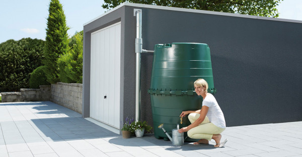 Regenwassertank Top-Tank 1.300L GRAF 323002 oder GARANTIA 323001