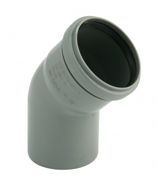 MARLEY HTB Bogen 45° DN75