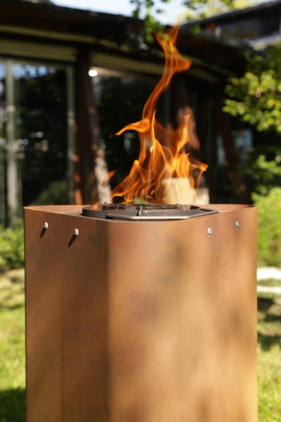 Globe-fire Pellet-Terrassenofen Santorini