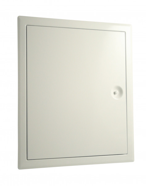 MARLEY Revisionstür weiß beschichtet mit Vierkantverschluss 250x300mm