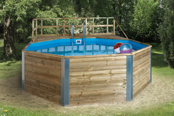weka Massivholzpool 593 B Gr.2, Sparset inkl. San