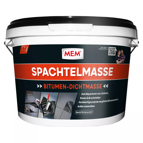 MEM Bitumen-Spachtelmasse 4 kg