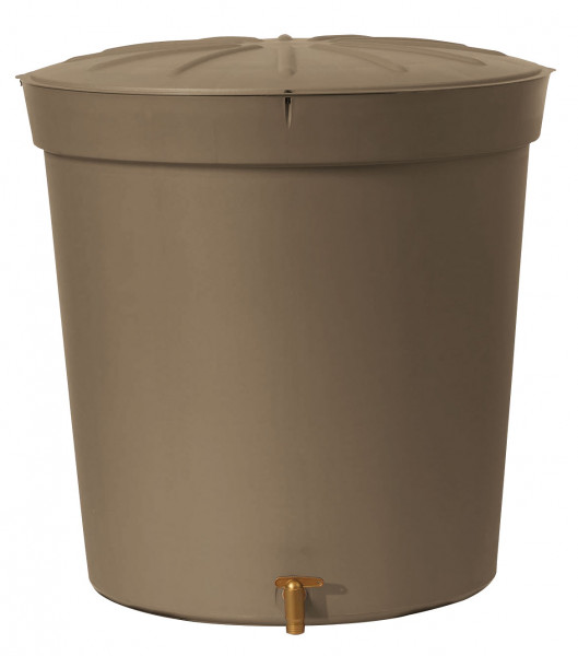 Garantia Regentonne Siena 300 Liter rund taupe
