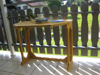 Vorschau: Gartentisch / Balkontisch Habau klappbar Kiefer 90x50cm Vorschau: Gartentisch / Balkontisch Habau klappbar Kiefer 90x50cm