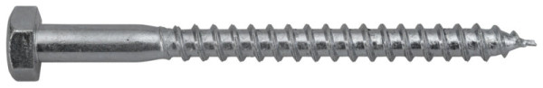 Sechskant-Holzschraube 10 × 120 mm, TX 40, verzinkt, DIN 571, 1 Stück