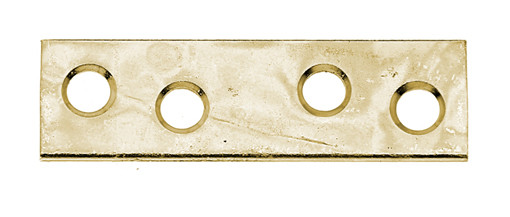 Flachverbinder Alberts gelb verzinkt 50x14mm 12 Stück