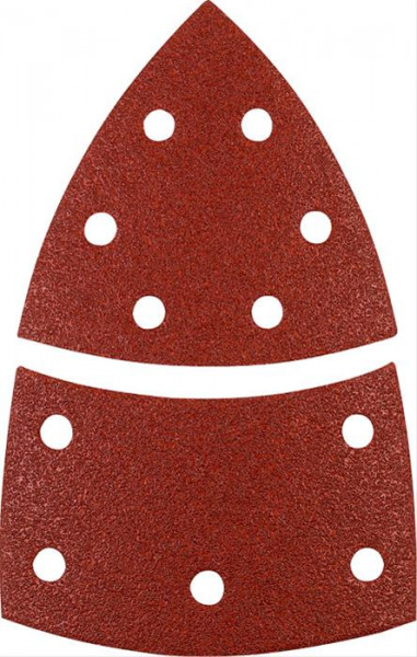 QUICK-STICK Schleifdreiecke, HOLZ & METALL, Edelkorund, 100 x 62, 93 mm, SB
