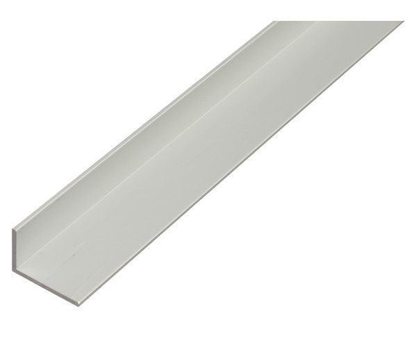Alberts® Winkelprofil Aluminium silberfarbig eloxiert 40x10x2000mm