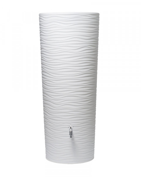 Garantia Regentonne Natura 2in1 350 Liter mit Pflanzschale arctic