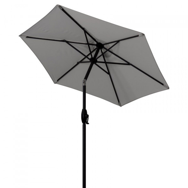 Derby Sonnenschirm Basic Lift Neo Ø180cm Des. 84 anthrazit