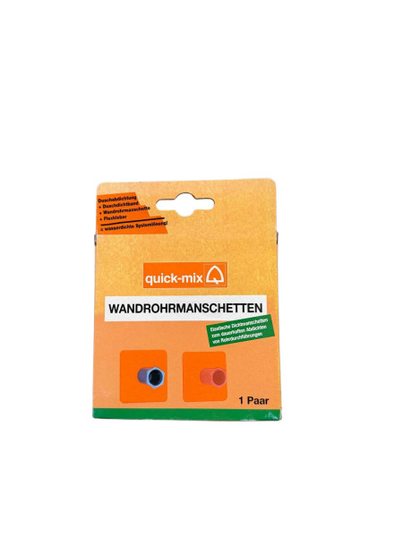 quick-mix Wandrohrmanschetten – 1 Paar (WRM)