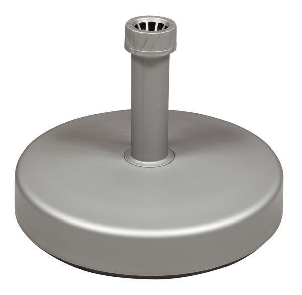 Sonnenschirmständer Doppler Füllsockel 25 kg Ø 20-50 mm silber