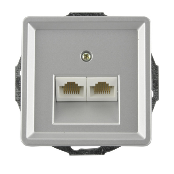 UAE-Steckdose Montreal S503 silber