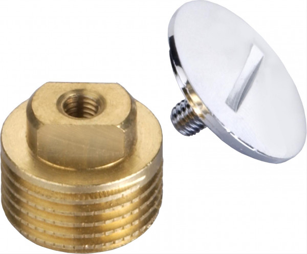Verschluss-Stopfen 1/2&quot; m.Schlitz