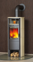 Kaminofen / Dauerbrandofen Hark Opera-B Grande Keramik creme 5 kW Kaminofen / Dauerbrandofen Hark Opera-B Grande Keramik creme 5 kW