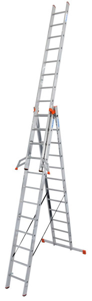 VIELZWECK-LEITER TRIBILO 3 X 12 SPROSSE