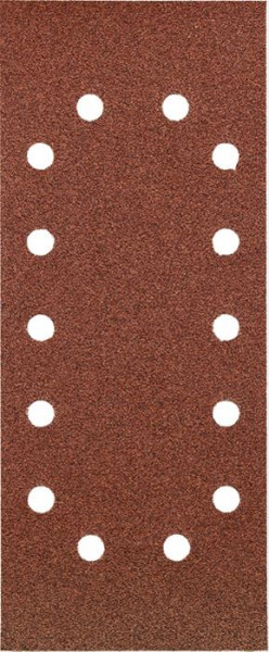 Schleifstreifen, HOLZ & METALL, Korund, 115 x 280 mm, gelocht, SB