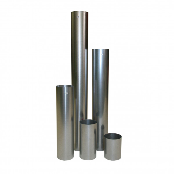 Ofenrohr / Rauchrohr FAL Ø 120 mm Länge 150 mm