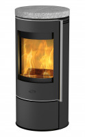 Fireplace Kaminofen Rondale Speckstein raumluftunabhängig 5kW Fireplace Kaminofen Rondale Speckstein raumluftunabhängig 5kW
