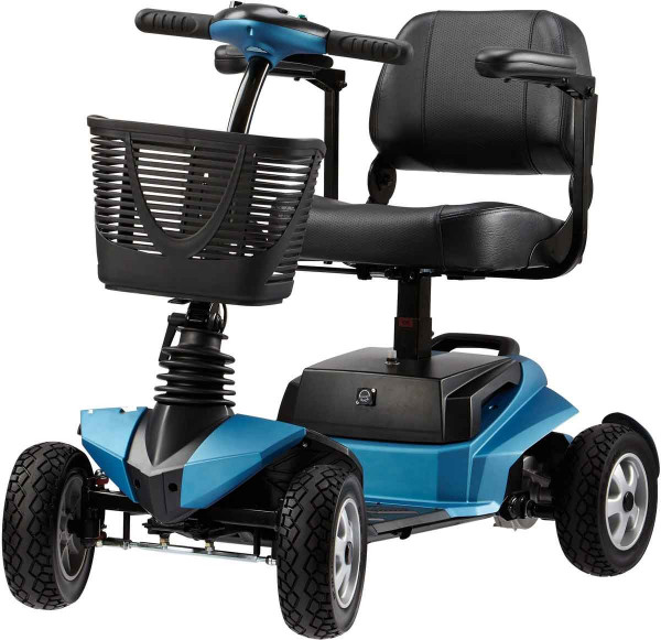 Senioren Scooter Elektrofahrzeug klappbar BG 6 Km h blau