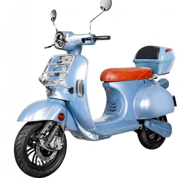 Ginabella 4-40 Elektroroller Classico Retro schwarz 125er Klasse