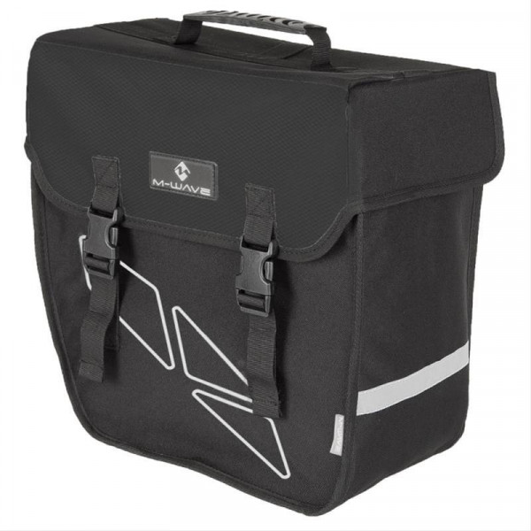 Einzeltasche M-Wave schwarz links